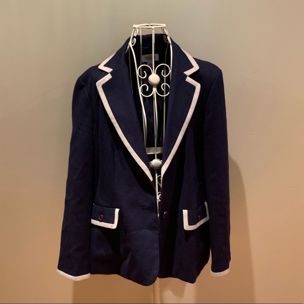 TALBOTS Blue Blazer